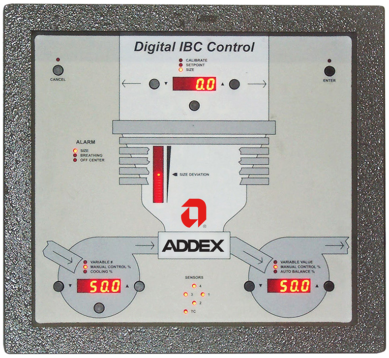 Digital Internal Bubble Cooling Controller